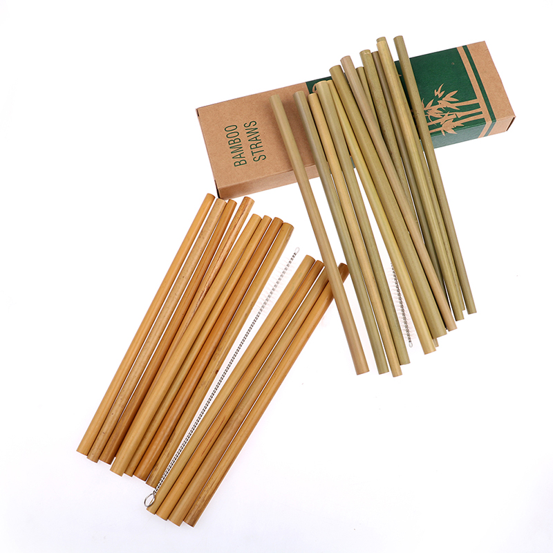 [H]1pcs Bamboo Drinking Straws - Commercial Kitchen Cleaning incelemesi ve fiyatı