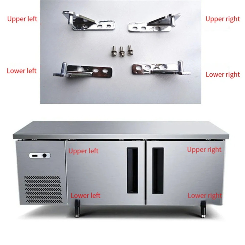4pcs Zinc Alloy Refrigerator H - Commercial Kitchen Hardware incelemesi ve fiyatı