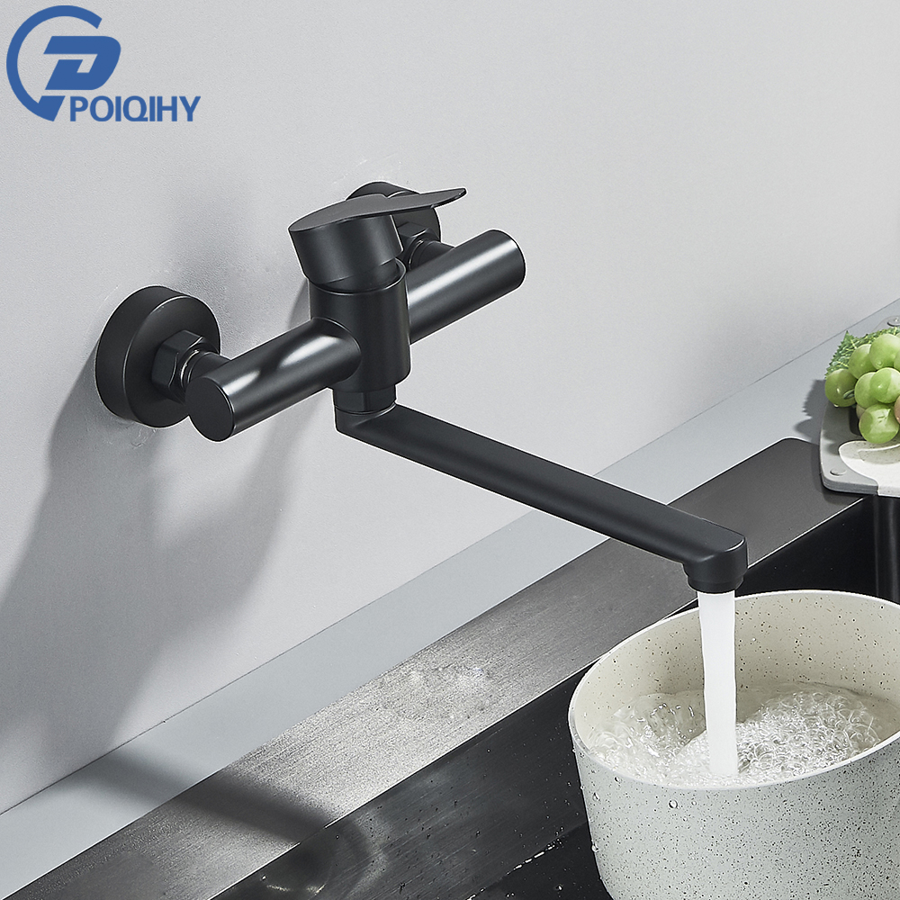 Black Wall Mounted Kitchen Fau - Commercial Kitchen Faucets incelemesi ve fiyatı