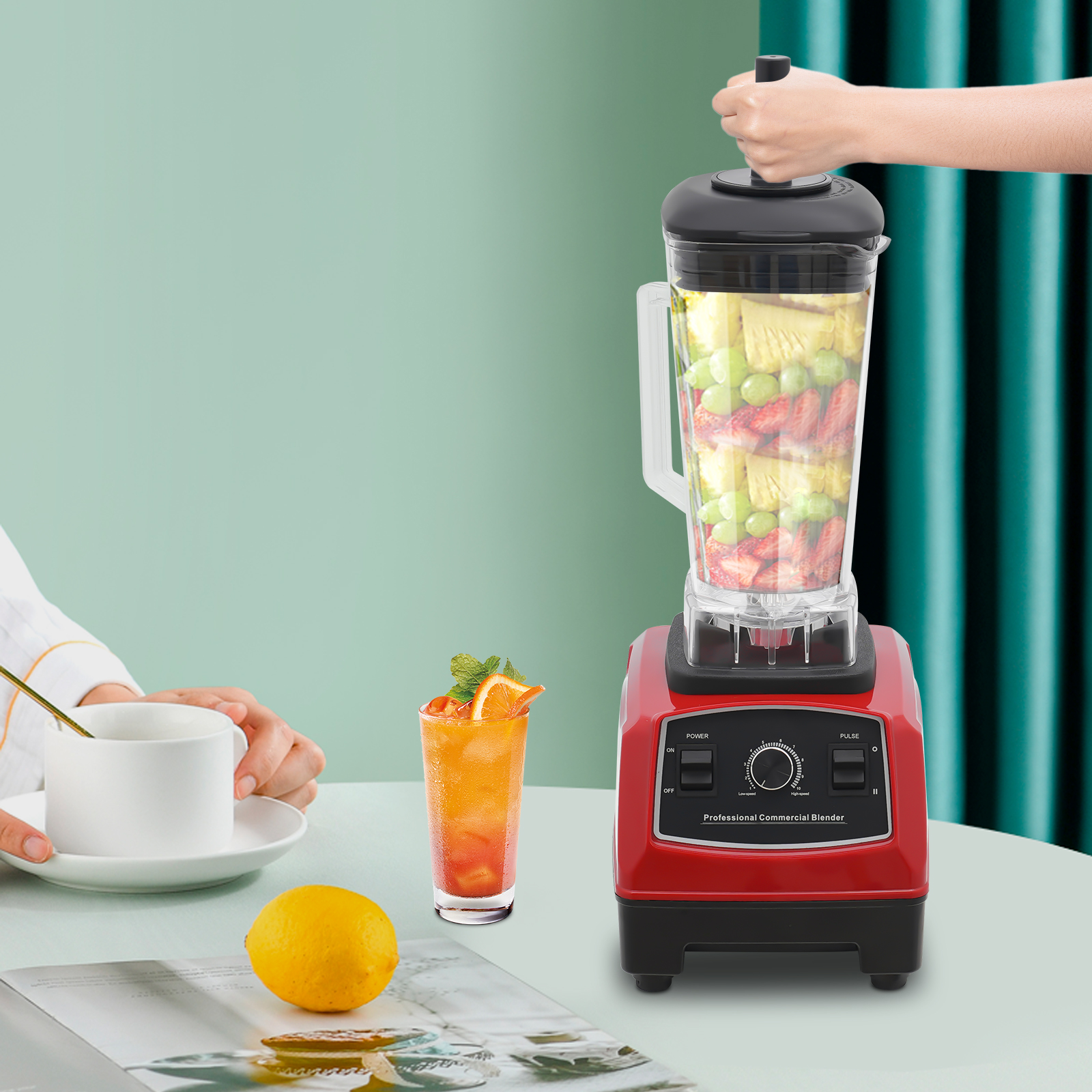 2200W Commercial Smoothie Blen - Commercial Kitchen Cleaning incelemesi ve fiyatı