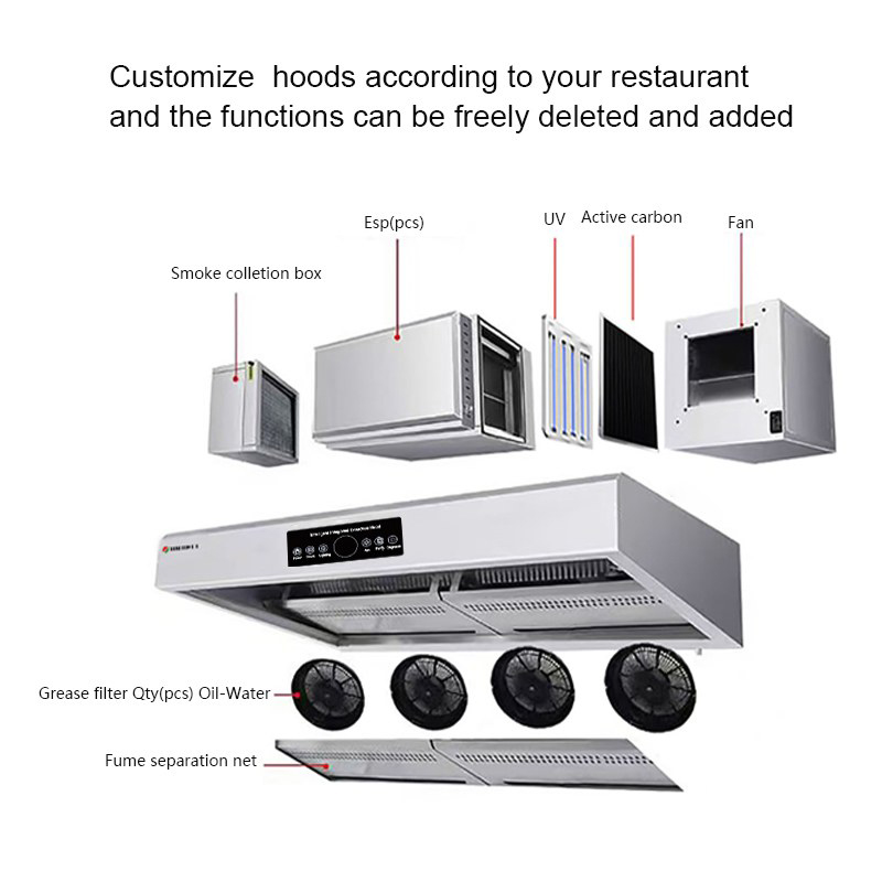 Best Seller  Commercial Stainl - Commercial Kitchen Chimney incelemesi ve fiyatı