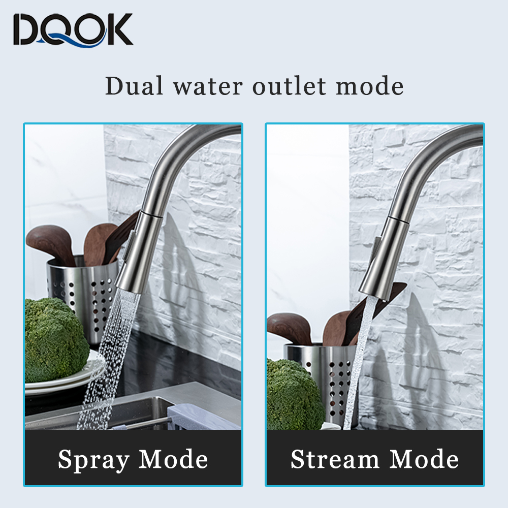 DQOK Kitchen Faucet Pull Out   - Commercial Kitchen Faucets incelemesi ve fiyatı
