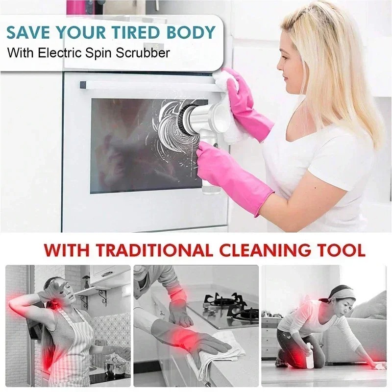 Electric Spin Scrubber – Cordl - Commercial Kitchen Cleaning incelemesi ve fiyatı