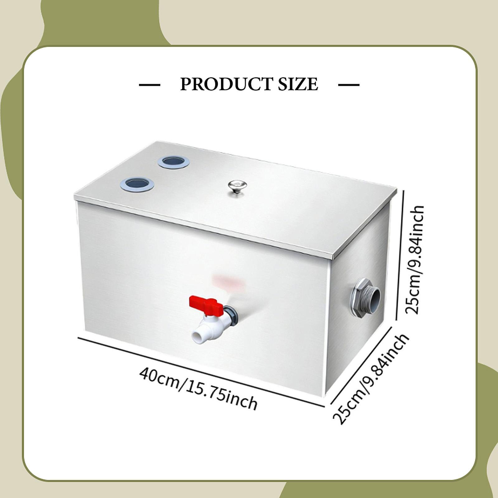 Commercial Grade Stainless Ste - Commercial Kitchen Grease Interceptor incelemesi ve fiyatı