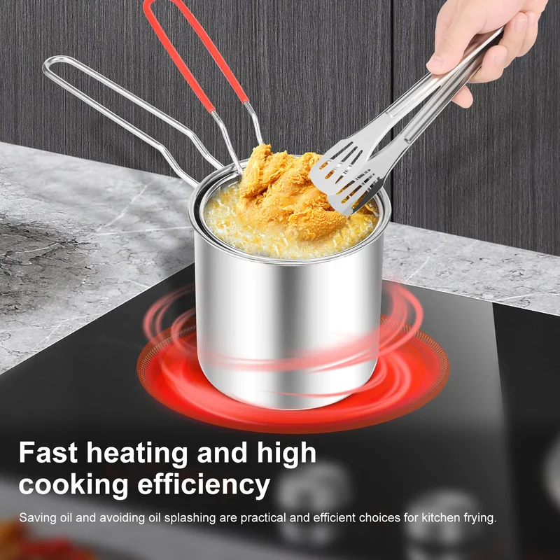 Kitchen Stainless Steel Deep F - Commercial Kitchen Pots And Pans incelemesi ve fiyatı