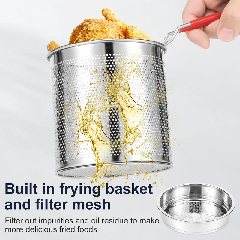Kitchen Stainless Steel Deep F - Commercial Kitchen Pots And Pans incelemesi ve fiyatı