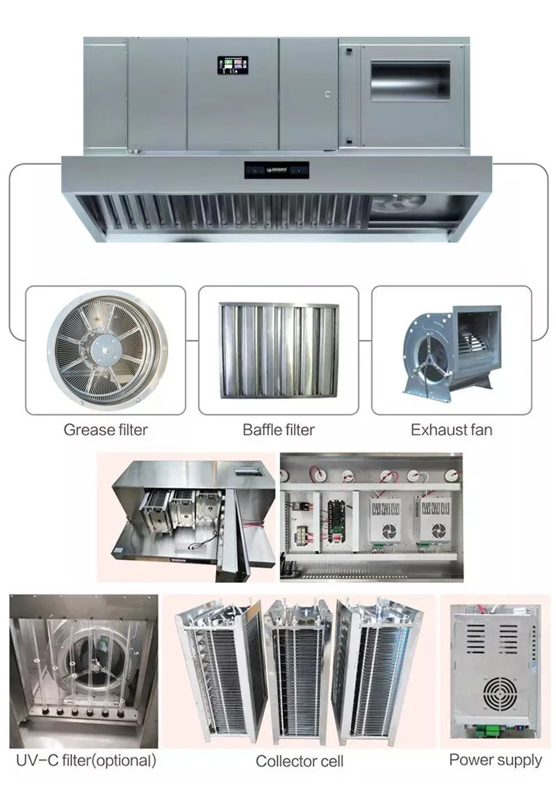 Hood Commercial Kitchen Hood V - Commercial Kitchen Chimney incelemesi ve fiyatı