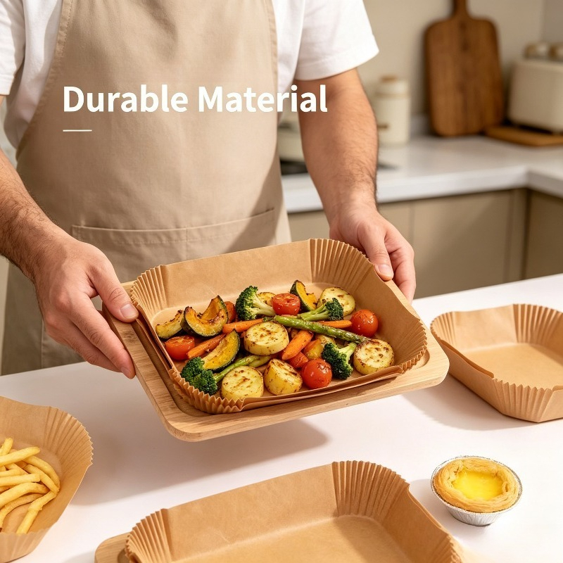 Rectangle Air Fryer Liners Foo - Commercial Kitchen Pots And Pans incelemesi ve fiyatı
