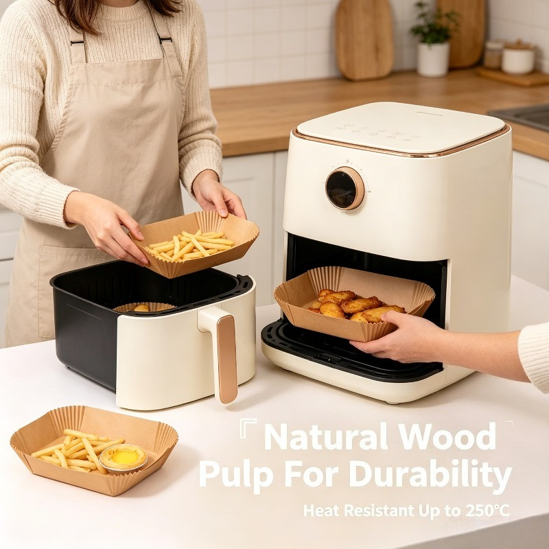 Rectangle Air Fryer Liners Foo - Commercial Kitchen Pots And Pans incelemesi ve fiyatı
