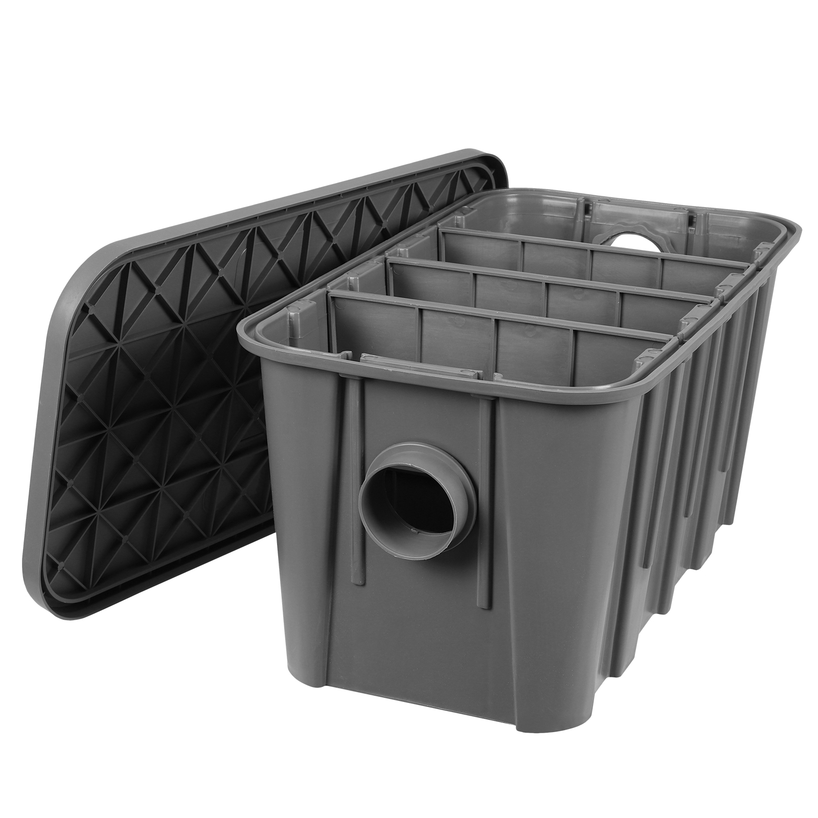 Side Inlet Interceptor with Re - Commercial Kitchen Grease Interceptor incelemesi ve fiyatı