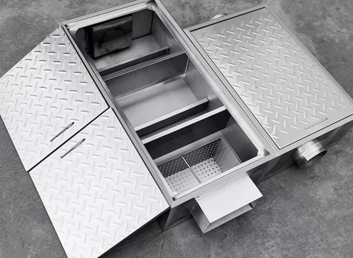 Automatic grease trap for rest - Commercial Kitchen Grease Interceptor incelemesi ve fiyatı