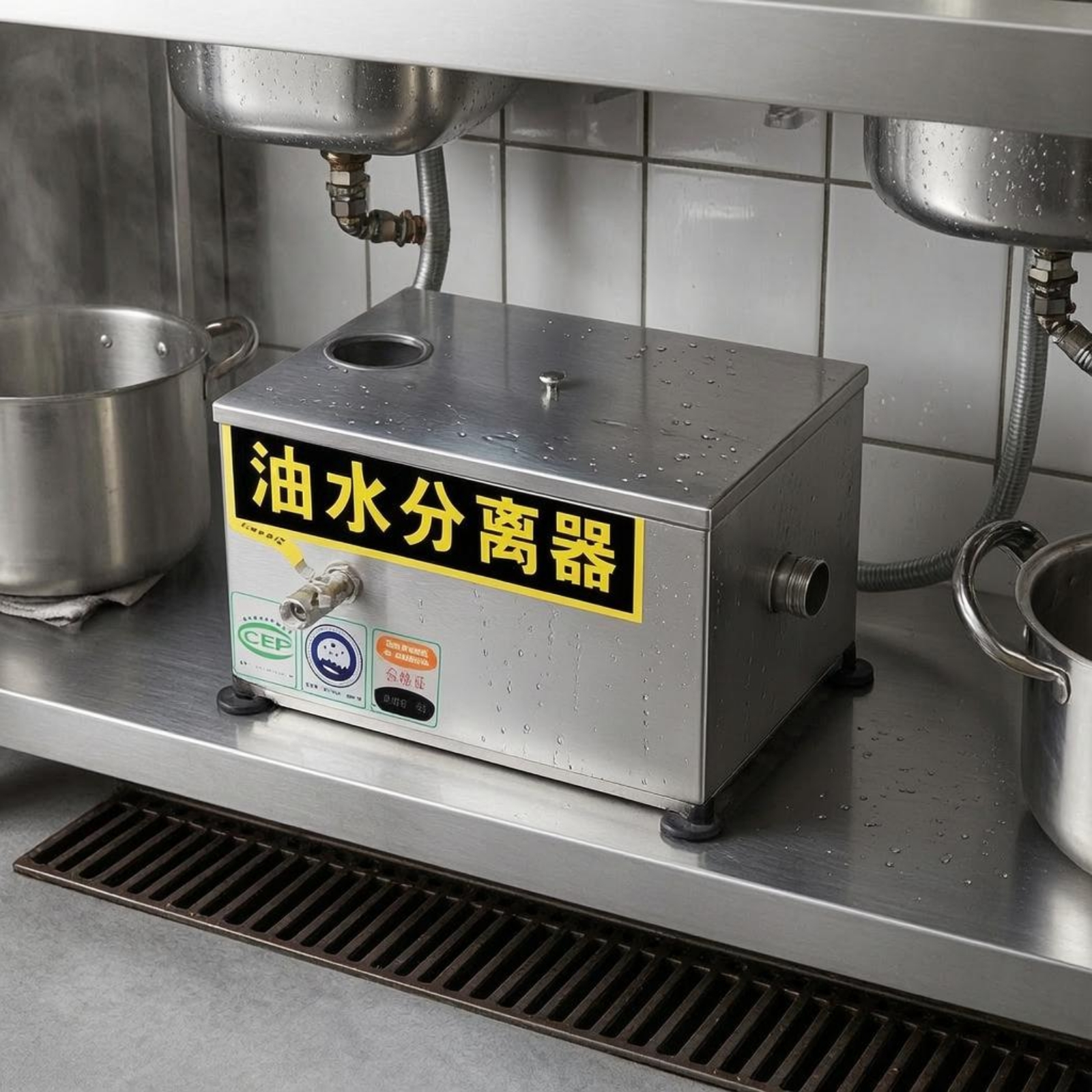 Commercial Kitchen Oil-Water S - Commercial Kitchen Grease Interceptor incelemesi ve fiyatı