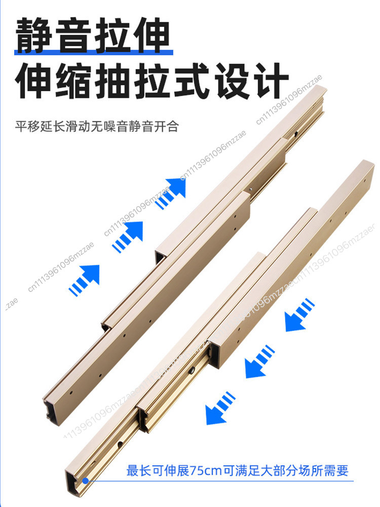 Telescopic Pull out Slide Rail - Commercial Kitchen Hardware incelemesi ve fiyatı