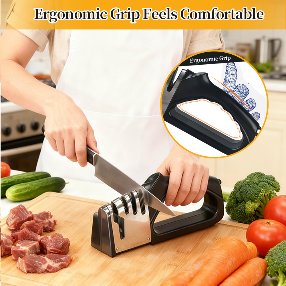Kitchen-specific ceramic knife - Commercial Kitchen Knife Sharpener incelemesi ve fiyatı