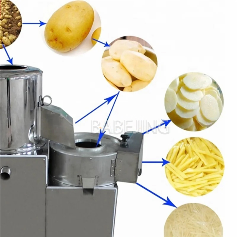 Electric Potato Cleaning Slice - Commercial Kitchen Cleaning incelemesi ve fiyatı
