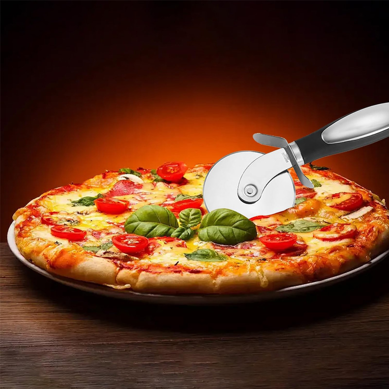 Stainless Steel Pizza Cutter W - Commercial Kitchen Cleaning incelemesi ve fiyatı