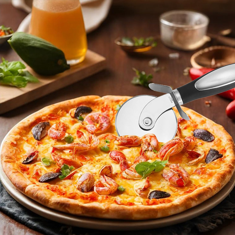 Stainless Steel Pizza Cutter W - Commercial Kitchen Cleaning incelemesi ve fiyatı