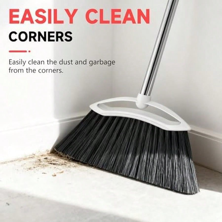 Heavy Duty Broom, 54-Inch Adju - Commercial Kitchen Broom incelemesi ve fiyatı