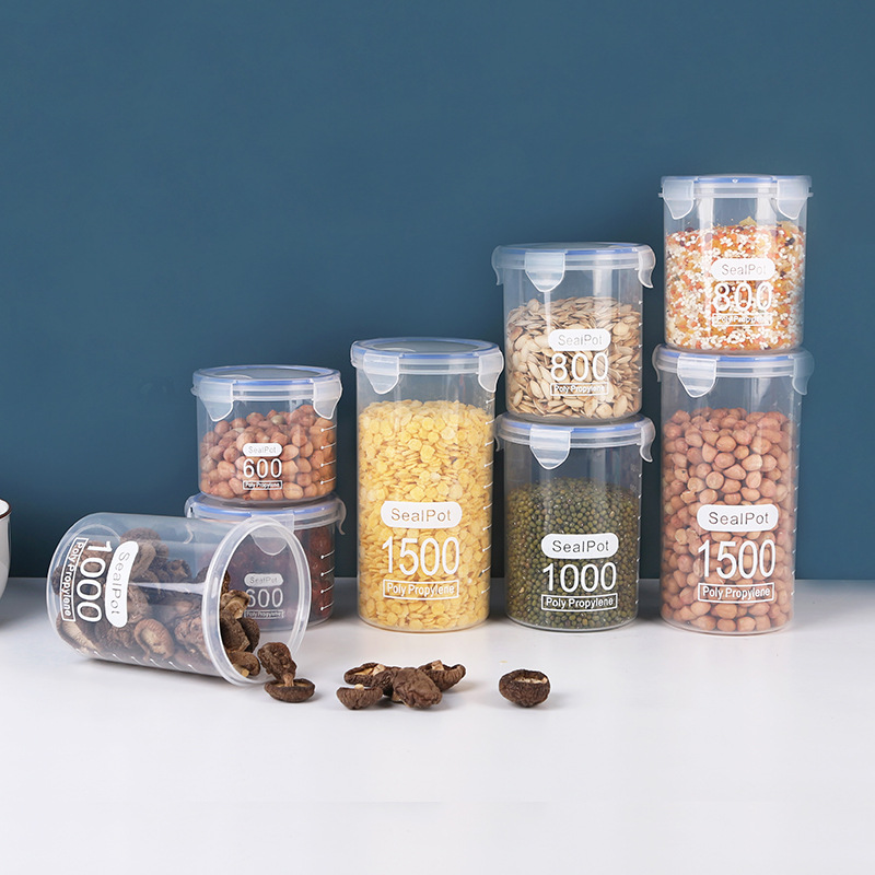 1-4PCS Sealed Jars With Scale  - Commercial Kitchen Refrigerator incelemesi ve fiyatı