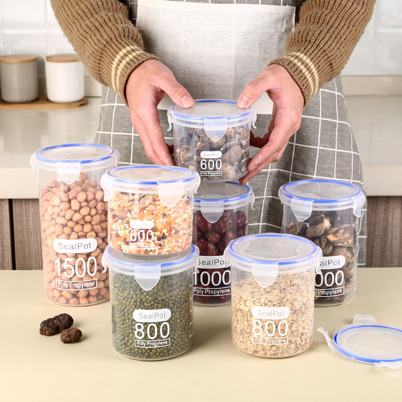 1-4PCS Sealed Jars With Scale  - Commercial Kitchen Refrigerator incelemesi ve fiyatı
