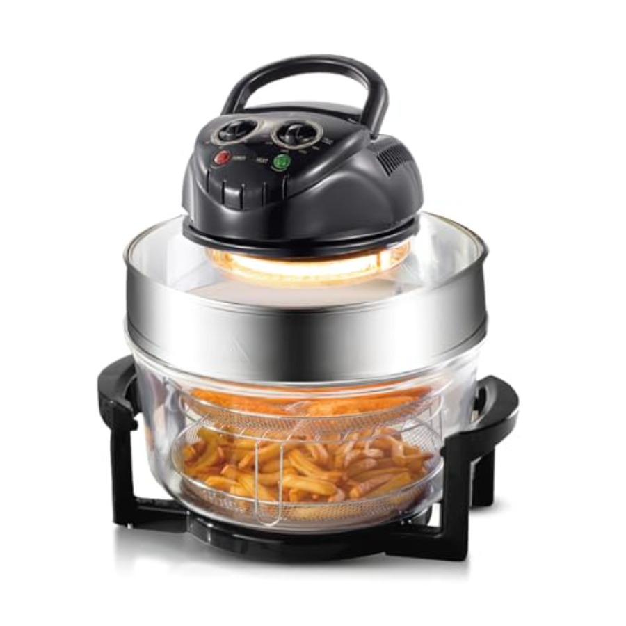 20L 8-in-1 Glass Air Fryer wit - Commercial Kitchen Pots And Pans incelemesi ve fiyatı